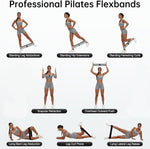 Renoj 3-Set Resistance Bands for Pilates, Yoga, and Home Gym