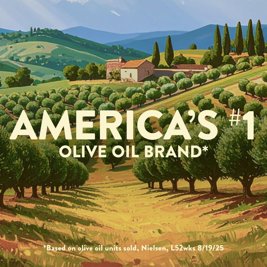 Pompeian Smooth Extra Virgin Olive Oil, Contains Polyphenols, First Cold Pressed, 101 Fl Oz