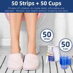Sooenben 4-in-1 UTI Test Strips, 50ct Full Panel Urinary Tract Infection Test Kit