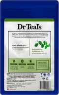Dr Teal's Epsom Salt Magnesium Soak, Relax & Relief with Eucalyptus & Spearmint Essential Oils, 3 lbs