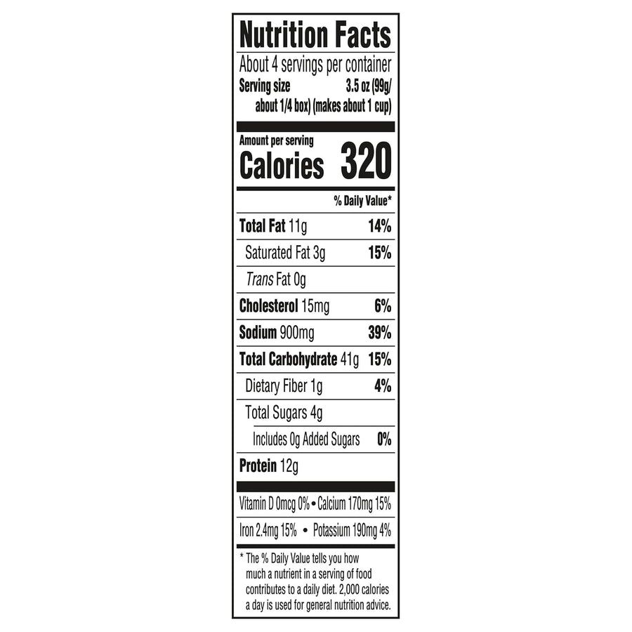 Kraft Deluxe Mac and Cheese, 3 Boxes, for Easy Dinner or Dinner Sides, Original Cheddar Flavor, No Artificial Flavors or Dyes, 14 oz