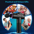 TOLOCO Massage Gun, Deep Tissue Back Massage, 10 Heads, Quiet Motor