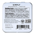 SIMPLY MINTS Natural Peppermint Breath Mints, 6 Pack (180 Pieces), Made With Real Peppermint Oil | Aspartame-Free, Sorbitol-Free, Xylitol-Free, Vegan, Kosher, Non-GMO