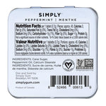 SIMPLY MINTS Natural Peppermint Breath Mints, 6 Pack (180 Pieces), Made With Real Peppermint Oil | Aspartame-Free, Sorbitol-Free, Xylitol-Free, Vegan, Kosher, Non-GMO