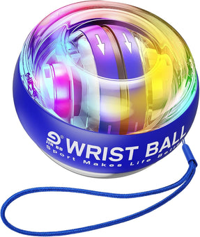 JIN BD Wrist Trainer Ball - Automatic Start Gyroscopic Forearm Exerciser
