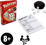 Hasbro Gaming Yahtzee Game, Fast-Playing Dice Games for Kids, Teens, and Adults, Strategy Games, Family Games for Kids, 2 or More Players, Ages 8 and Up