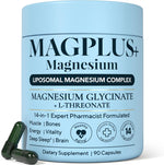 Magnesium L-Threonate with Apigenin, Valerian Root & L-Theanine – No Melatonin Restful Sleep & Brain Supplement – Clinically Studied 7-Ingredient Formula – Memory & Focus – 60 Capsules