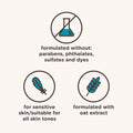Aveeno Kids Face & Body Wash for Sensitive Skin, Oat Extract, Tear-Free, Non-Drying, Light Scent, Pump Dispenser, Hypoallergenic, Phthalate, Sulfate & Dye Free, 18 fl oz
