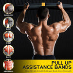 Pull Up Assist Bands, 3 Resistance Levels, Adjustable Comfort Foot Rest