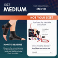 Compression Socks 20-30mmHg for Ankle Support and Pain Relief