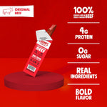 Chomps Snack Size Grass-Fed Original Beef Jerky Snack Sticks 0.5oz 24-Pack - Keto, Paleo, Whole30, 4g Lean Meat Protein, Gluten-Free, Zero Sugar Food, Non-GMO Chomplings