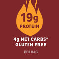 Quest Nutrition BBQ Protein Chips, 19g Protein, 4g Net Carb, Gluten Free, 1.1 oz (Pack of 12)