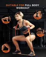 SUNPOW Pull Up Assist Bands: Resistance Bands for Home Workouts, Strength Training & Mobility