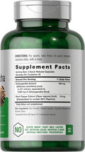 Horbäach Ashwagandha Supplement Max Strength 120 Capsules Non-GMO Gluten Free