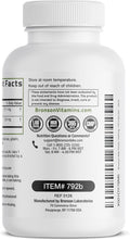 Bronson Milk Thistle Silymarin Marianum & Dandelion Extract Liver Health Support, Antioxidant Support, Detox, 120 Capsules