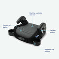 Backless Booster Car Seat TurboBooster 2.0 – Denton | Ages 4–10, 40–100 lbs
