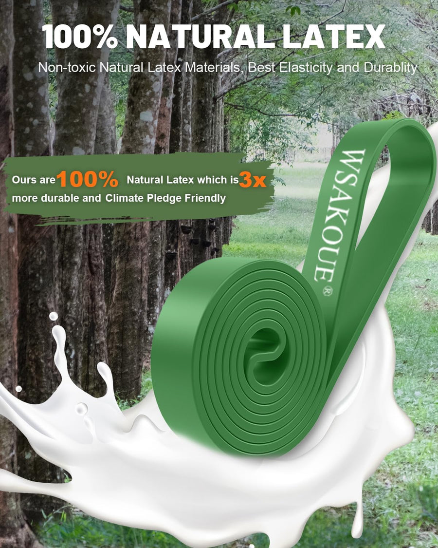 Pull Up Bands Set: Resistance Bands for Workout, Therapy & Muscle Training