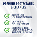 303 Products Automotive Protectant Spray - Helps Prevent Fading & Cracking, Repels Dust, Lint & Staining, Superior UV Protection & Restores Lost Color, Exterior & Interior Car Cleaning Supplies 16oz