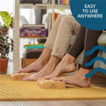 TheraFlow Wooden Foot Roller for Plantar Fasciitis Relief and Neuropathy Pain
