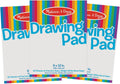 Melissa & Doug Drawing Paper, Sketch Pad, 3-Pack Bundle for Coloring, Writing or Painting (9 x 12 inches) - 50 Sheets Each, Kids Drawing Pad & Art Supplies for Kids Ages 3+ - FSC Certified