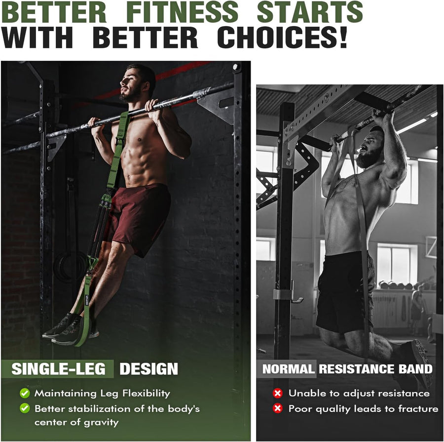 KUTIZE Pull Up Assistance Bands for Enhanced Strength Training and Muscle Building