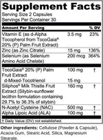 1MD Nutrition LiverMD - Liver Support Supplement | Siliphos Milk Thistle Extract & NAC - Supports Healthy Energy, Immunity & Overall Health - Liver Cleanse & Support | 60 Capsules