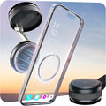 2026 Upgraded 360° Vacuum Magnetic Car Phone Holder for Magsafe [96+LBS Strongest Suction & 2800gf Strongest Magnetic], Adjustable Car Phone Mount for Your Car/Gym/Mirror/Shower for iPhone & Android