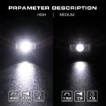 EverBrite Headlamp, 5 Pack Kids Headlamp with Red Light and Memory Function, Head Lamp for Adults and Kids with 5 Modes, Bright Headlamps for Camping, Running, Christmas Gifts, Batteries Included
