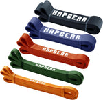 HAPBEAR Pull Up Assistance Bands - Resistance Bands Set for Workouts, Stretching, Muscle Training