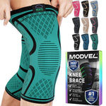 Modvel 2 Pack Knee Brace for Women and Men - Knee Support