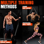 300LB Resistance Bands for Men - Heavy Duty Workout Bands with Handles