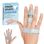 Finger Splint, Adjustable Finger Brace for Index, Middle, Ring Fingers, Pain Relief and Support