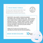 By Nature 2% Hyaluronic Acid Sheet Face Mask for Dry Skin