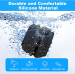Adjustable Wrist Weights Set of 2, 1lb Each, for Women & Men, Silicone, Sweat-Proof