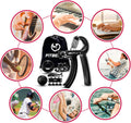 FitBeast Grip Strengthener Kit - 5 Adjustable Resistance Hand Grips for Forearm Workout