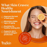 TruSkin Vitamin C Serum for Face – Anti Aging Face Serum with Hyaluronic Acid & Vitamin E – Brightening Formula for Improving Appearance of Dark Spots, Fine Lines & Wrinkles – All Skin Types, 2 Fl Oz
