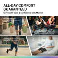Modvel 2 Pack Knee Brace for Women and Men - Knee Support