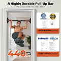 Sportneer Adjustable Doorway Pull-Up Bar, 440 lbs Capacity, No Drilling