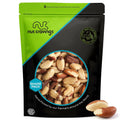NUT CRAVINGS - Raw Brazil Nuts, Unsalted, No Shell, Whole, (16oz - 1 LB) Packed Fresh in Resealable Bag - Kosher Healthy Snack, Food Assortments