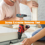 Valentines Day Gifts for Him - Fathers Day Dad Gifts Screw Extractor Set - Tools Gadgets for Men Bolt Extractor Kit - Birthday Stocking Stuffers for Men Husband Boyfriend