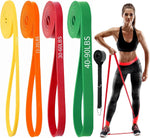 Resistance Bands for Full-Body Workouts - 4 Progressive Levels, Includes Accessories