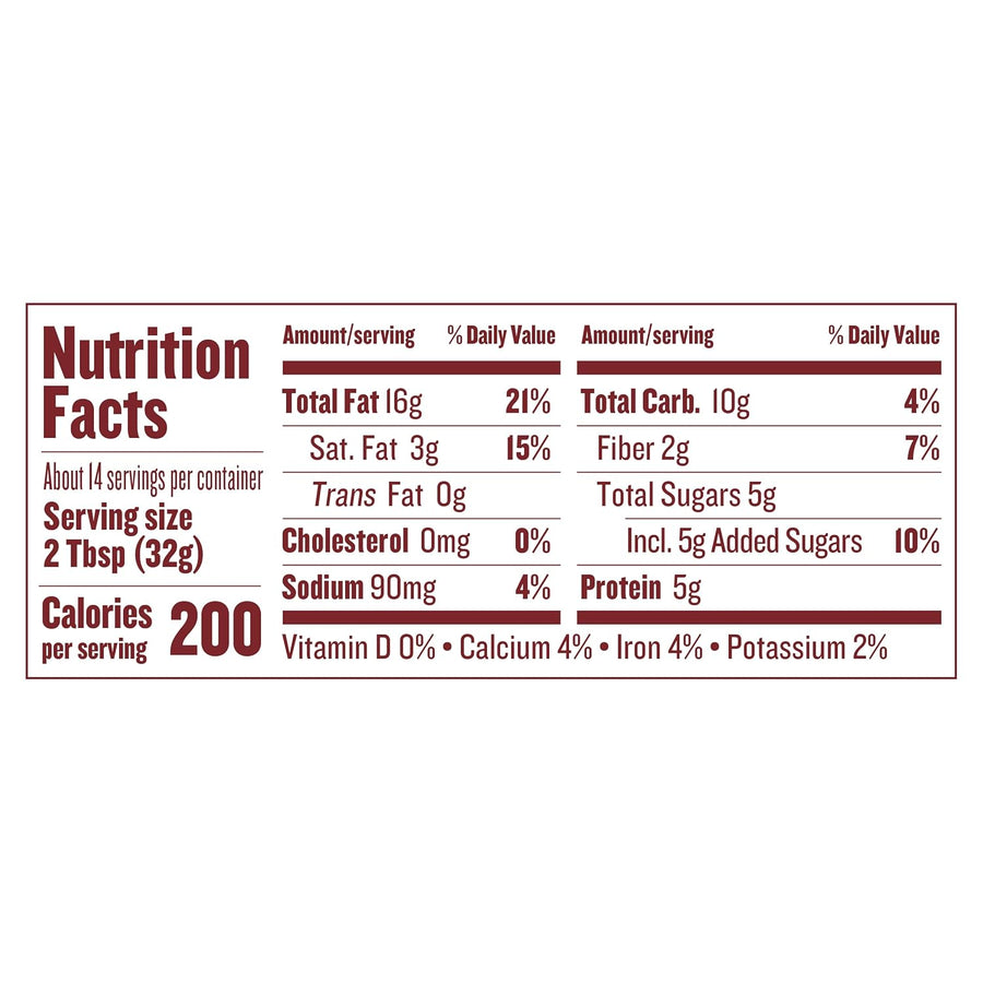 Justin's Classic Almond Butter, Only Two Ingredients, No Stir, Gluten-free, Non-GMO, Keto-friendly, Responsibly Sourced, 16 Ounce Jar, Pack of 1