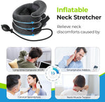 AUVON Inflatable Neck Stretcher for Cervical Traction in L Size