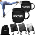 KUTIZE Adjustable Ankle Resistance Bands for Full-Body Workouts