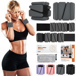 Adjustable Wrist & Ankle Weights for Home Workout, Running, Yoga, Strength Training