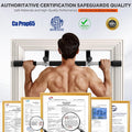 Ally Peaks Adjustable Doorway Pull Up Bar, 500 lb Capacity, Silicone Protection
