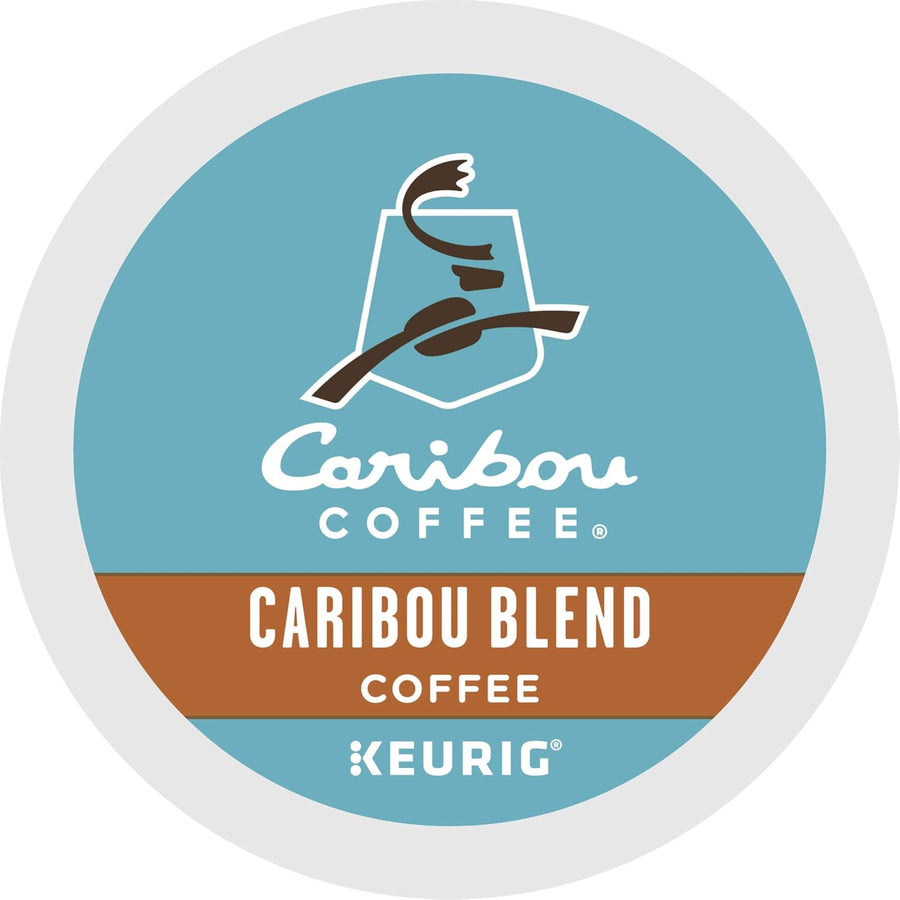 Caribou Coffee Caribou Blend Keurig Single-Serve K-Cup Pod, Medium Roast Coffee, 72 Count