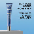 No7 Lift & Luminate Triple Action Face Serum - Collagen Peptide Anti-Wrinkle + Brightening Emblica & Vitamin C Serum + Pro Retinol Skin Firming Hyaluronic Acid & Hibiscus (50ml)