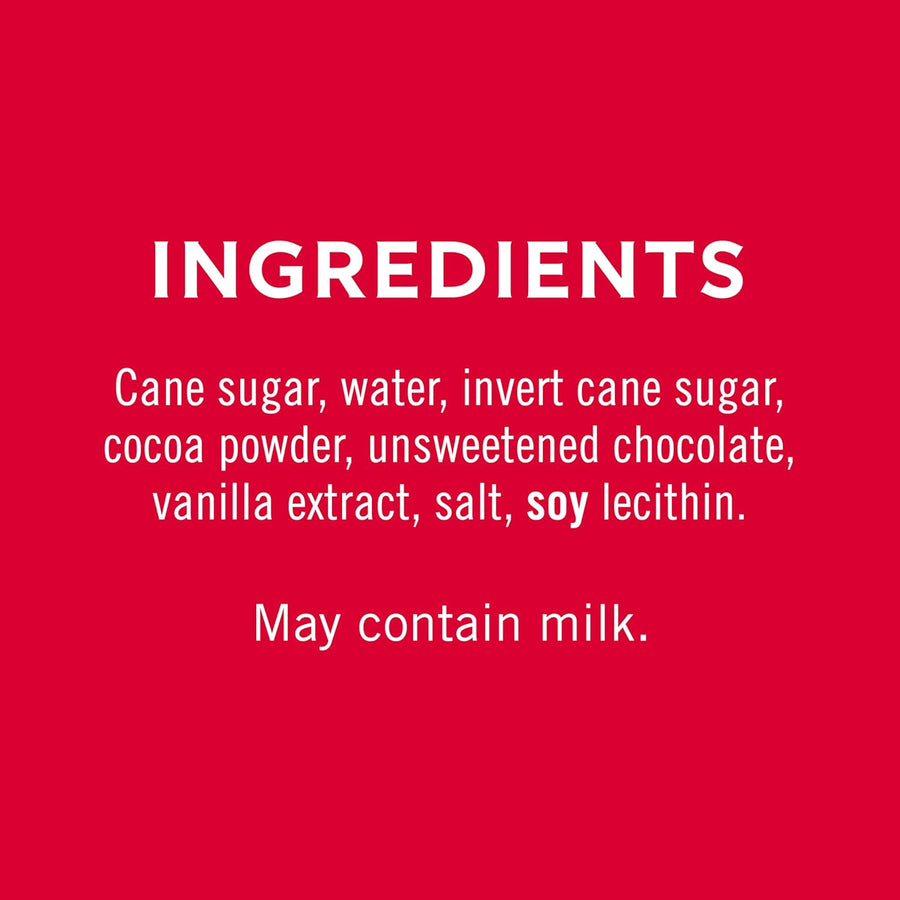 GHIRARDELLI Premium Dessert Sauce 16 oz Bottle, Chocolate – Rich Dessert & Coffee Topping Made with Real Chocolate
