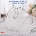 Noverlife Anti-Fog Face Mask for Nail Drill, Mask Full Face Protection with Anti-Slip Nose Pads for Artists Manicurist